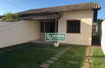 Casa com 2 dormitórios para alugar, 74 m² por r$ 2.562,68/mês - ouro verde - rio das ostras/rj