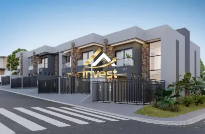 Sobrado com 3 quartos, 112,80m², à venda em ponta grossa, jd. carvalho