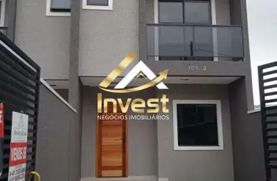 Sobrado com 3 quartos, 90m², à venda em ponta grossa, orfãs