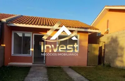 Casa de condomínio com 2 quartos, 48m², à venda em ponta grossa, borato