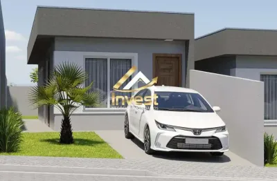 Casa individual com 2 quartos em laje - parcelamento da entrada em até 15 vezes