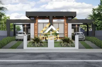 Casa 3 quartos sendo 1 suíte com espaço de terreno e projeto diferenciado