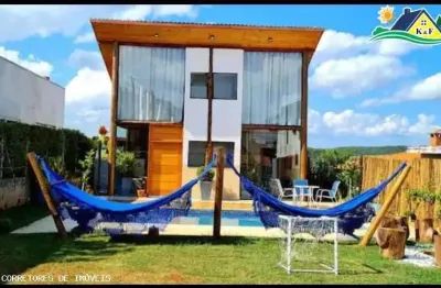 Casa em condomínio para venda em ibiúna, centro, 2 dormitórios, 2 banheiros, 10 vagas
