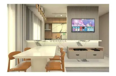 Apartamento 2 dormitórios com suíte - residencial parque dos servidores