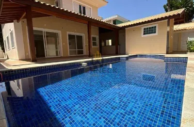 Casa em condominio -sobrado alto padrão com 4 amplas suítes