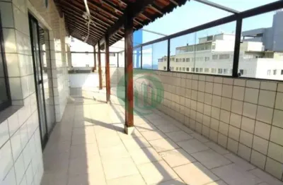 Cobertura á venda no bairro nova mirim, praia grande.