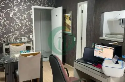 Apartamento studio mobiliado  à venda no bairro casa branca, em santo andré.