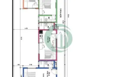 Apartamento com 1 quarto à venda na Vila São Pedro, Santo André 