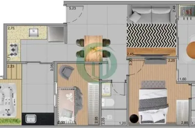 Apartamento com 2 quartos à venda no Centro, São Bernardo do Campo 