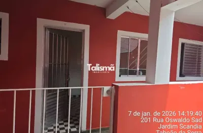 Casa com 1 quarto para alugar na Rua Oswaldo Saad, 187, Jardim Scândia, Taboão da Serra