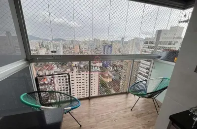 Apartamento com 2 quartos à venda no Embaré, Santos 