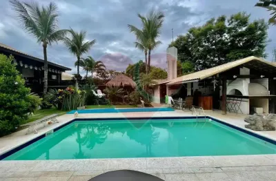 Casa rustica a venda condomínio novo leblon - estilo colonial