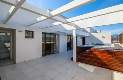 Cobertura dúplex 3 quartos pronto para morar bairro planejado do ilha pura