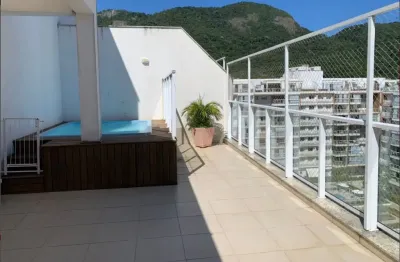 Cobertura pronta para morar pontal oceânico no recreio.