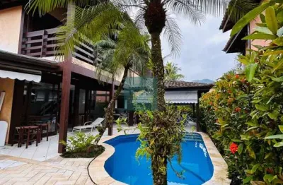 Casa em condomínio fechado com 4 quartos para alugar na Avenida Magno Dos P. Bittencourt, 1439, Barra do Una, São Sebastião