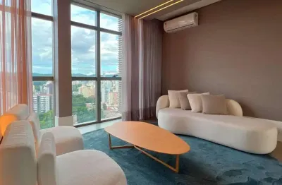 Cobertura mobiliada com vista panorâmica no victor konder!