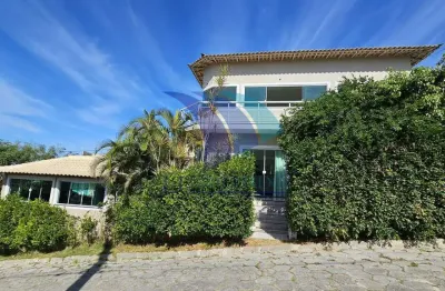 Cod 1230 – venda - casa duplex vista mar com 3 quartos, churrasqueira no condomínio dos pássaros, cabo frio