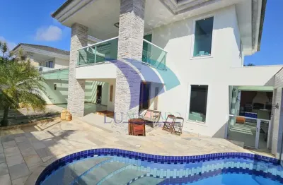 Cod 1242 - venda- casa duplex com piscina- palmeiras, cabo frio.
