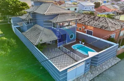 Cod 791- locação fixa- casa duplex com piscina- condomínio dos pássaros