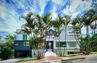 Casa na granja viana com 4 dormitórios à venda, 435 m² por r$ 2.899.000 - condomínio chácara dos lagos