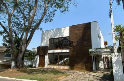 Casa  com linda vista no condomínio nova higienópolis com 5 dormitórios à venda, 550 m² por r$ 2.780.000 - granja viana, cotia .