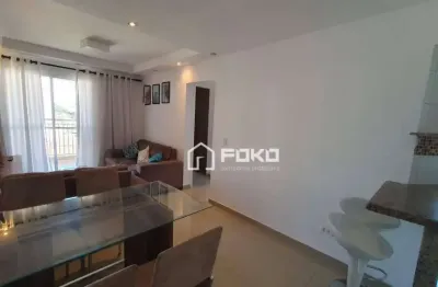 Apartamento com 2 dormitórios (1 suíte) 2 vagas para alugar, 52 m² por r$ 2.629/mês - vila galvão - guarulhos/sp