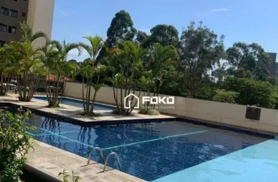 Apartamento semi-mobiliado com 2 dormitórios para alugar, 50 m² por r$ 2.895/mês - portal dos gramados - guarulhos/sp