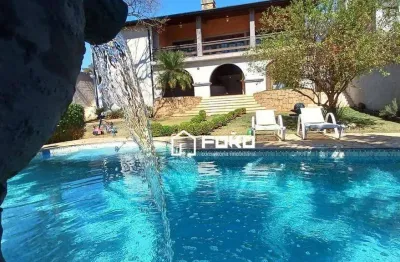 Casa com 5 dormitórios à venda, 500 m² por r$ 1.800.000 - jardim dos pinheiros - atibaia/sp