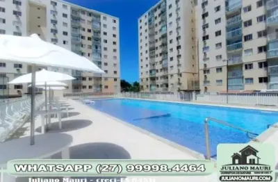 Apartamento para venda em serra, jardim limoeiro, 2 dormitórios, 1 suíte, 2 banheiros, 1 vaga