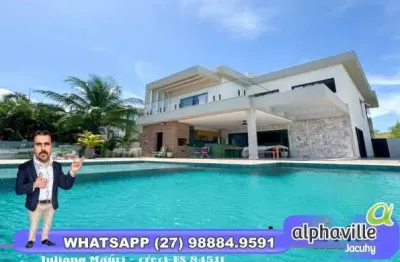 Casa em condomínio para venda, alphaville jacuhy, 3 dormitórios, 2 suítes, 3 banheiros, 4 vagas