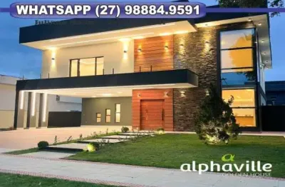 Casa em Condomínio para Venda em Serra, Alphaville Jacuhy, 4 dormitórios, 4 suítes, 5 banheiros, 4 vagas