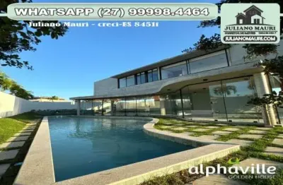 Casa em Condomínio para Locação em Serra, Alphaville Jacuhy, 4 dormitórios, 4 suítes, 5 banheiros, 4 vagas