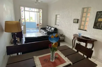 Apartamento no bairro de aparecida - frente para o mar - 117m² -  3 quartos - 1 vaga