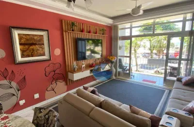 Belíssimo apartamento de frente para praia de itararé, são vicente, 160m², 3 quartos, 1 suíte 1 banheiro, 1 vaga de garagem coletiva suficiente