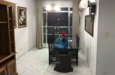Apartamento – 2 dormitórios – varanda – 85m² - gonzaguinha - sv– 1 vaga
