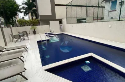 Belíssimo apartamento no bairro de embaré, 128m², 3 suítes, vaga de garagem