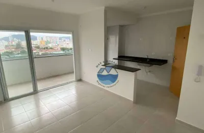 Apartamento com 2 dormitórios à venda, 65 m² por r$ 560.000,00 - macuco - santos/sp