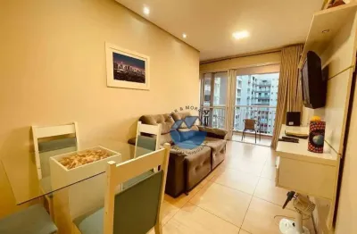 Apartamento com 1 dormitório à venda, 55 m² por r$ 382.000,00 - vila matias - santos/sp