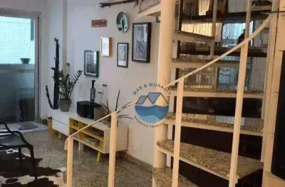 Apartamento com 2 dormitórios à venda, 60 m² por r$ 276.000,00 - centro - são vicente/sp