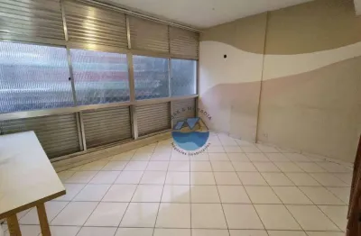 Kitnet com 1 dormitório à venda, 39 m² por r$ 340.000,00 - boqueirão - santos/sp