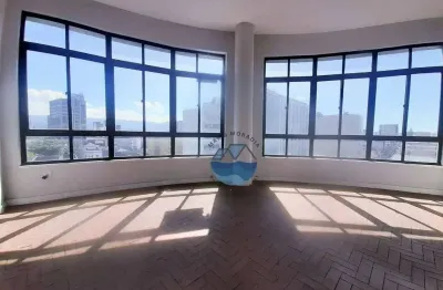 Conjunto para alugar, 80 m² por r$ 2.300,02/mês - centro - santos/sp