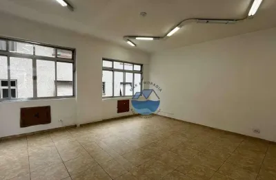 Sala para alugar, 43 m² por r$ 1.900,02/mês - boqueirão - santos/sp
