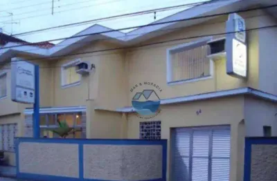 Sobrado para alugar, 209 m² por r$ 6.080,01/mês - encruzilhada - santos/sp