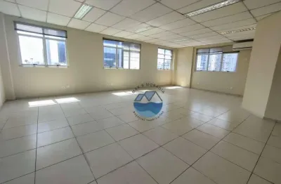 Sala para alugar, 62 m² por r$ 3.490,00/mês - vila matias - santos/sp