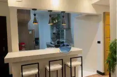 Apartamento com 2 dormitórios à venda, 85 m² por r$ 690.000,00 - gonzaga - santos/sp