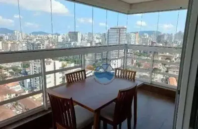 Apartamento com 3 dormitórios à venda, 96 m² por r$ 980.000,00 - vila belmiro - santos/sp
