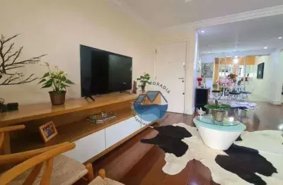 Apartamento com 3 dormitórios à venda, 136 m² por r$ 1.080.000,00 - vila belmiro - santos/sp