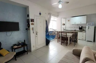 Apartamento à venda, 68 m² por r$ 480.000,00 - gonzaga - santos/sp
