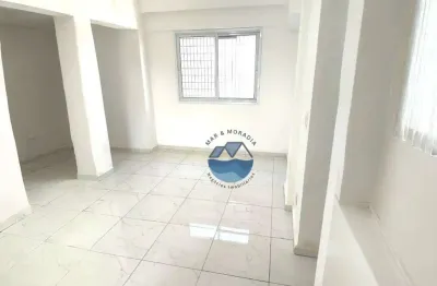Apartamento à venda - 2 quartos e sacada - bairro aparecida, santos