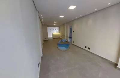 Apartamento com 1 dormitório à venda, 85 m² por r$ 667.000,00 - josé menino - santos/sp